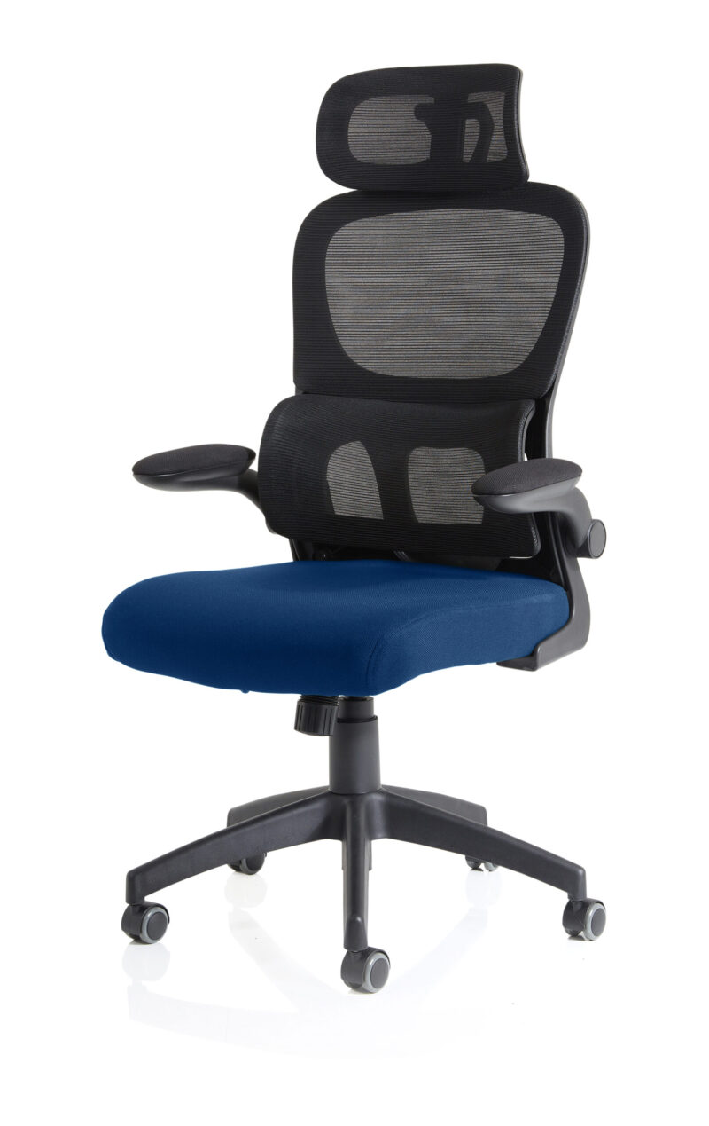 Bloom Task Operator Mesh Back Fabric Seat With Headrest - Image 27