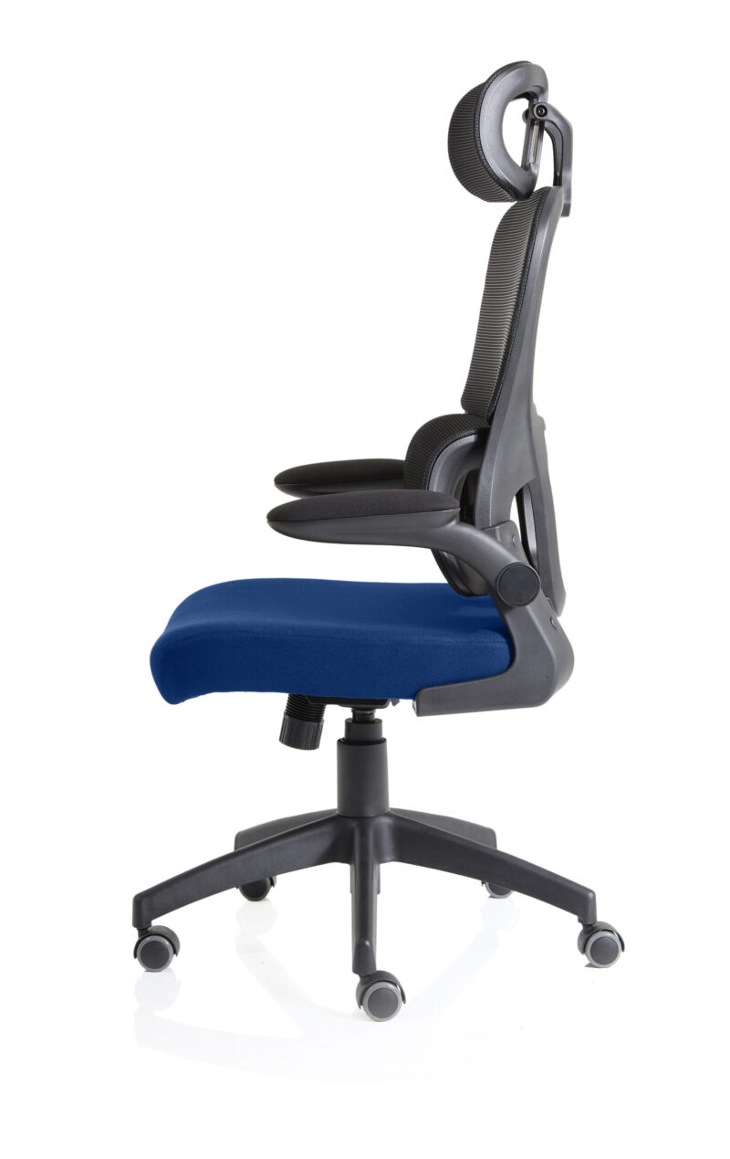 Bloom Task Operator Mesh Back Fabric Seat With Headrest - Image 28