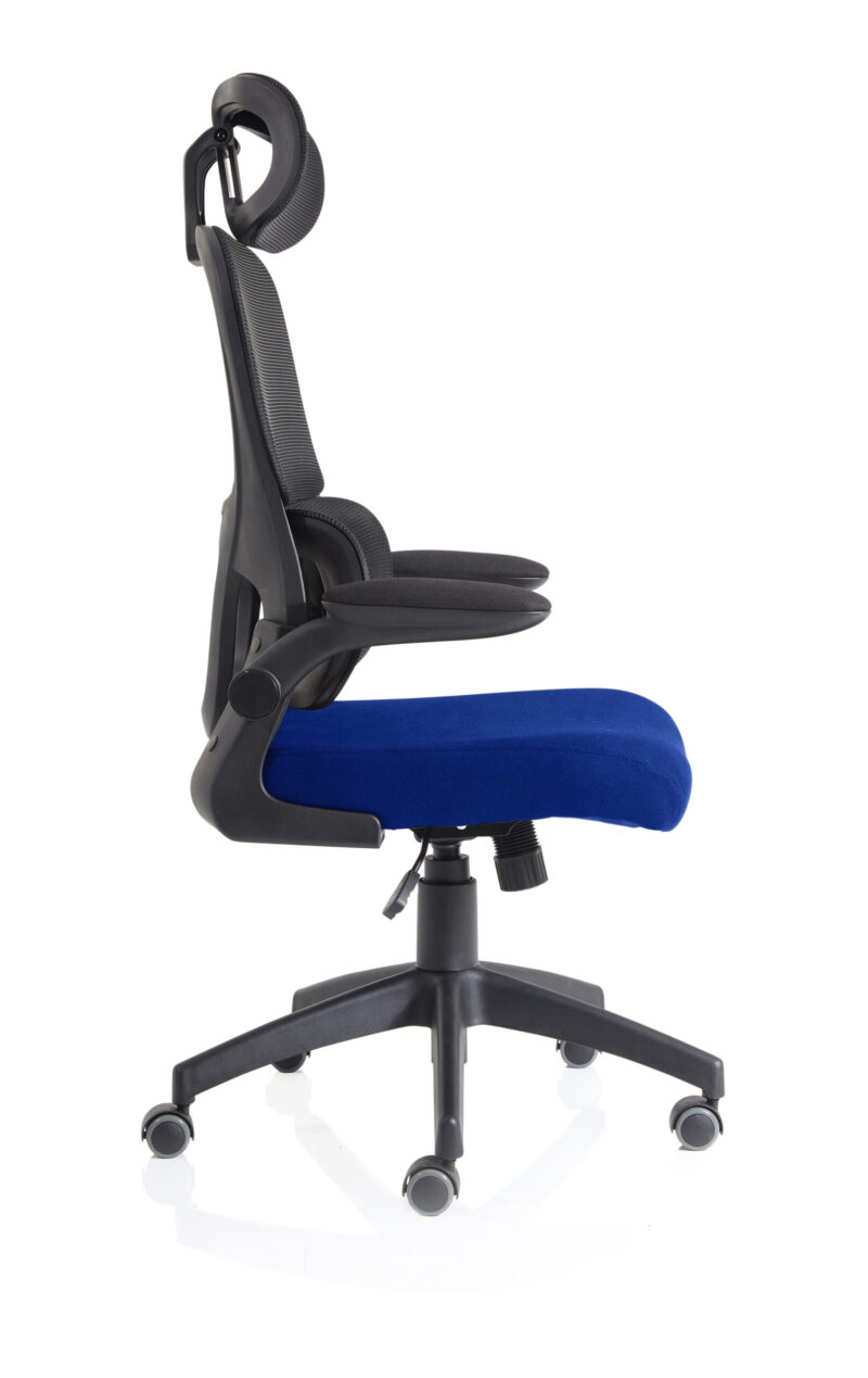 Bloom Task Operator Mesh Back Fabric Seat With Headrest - Image 32