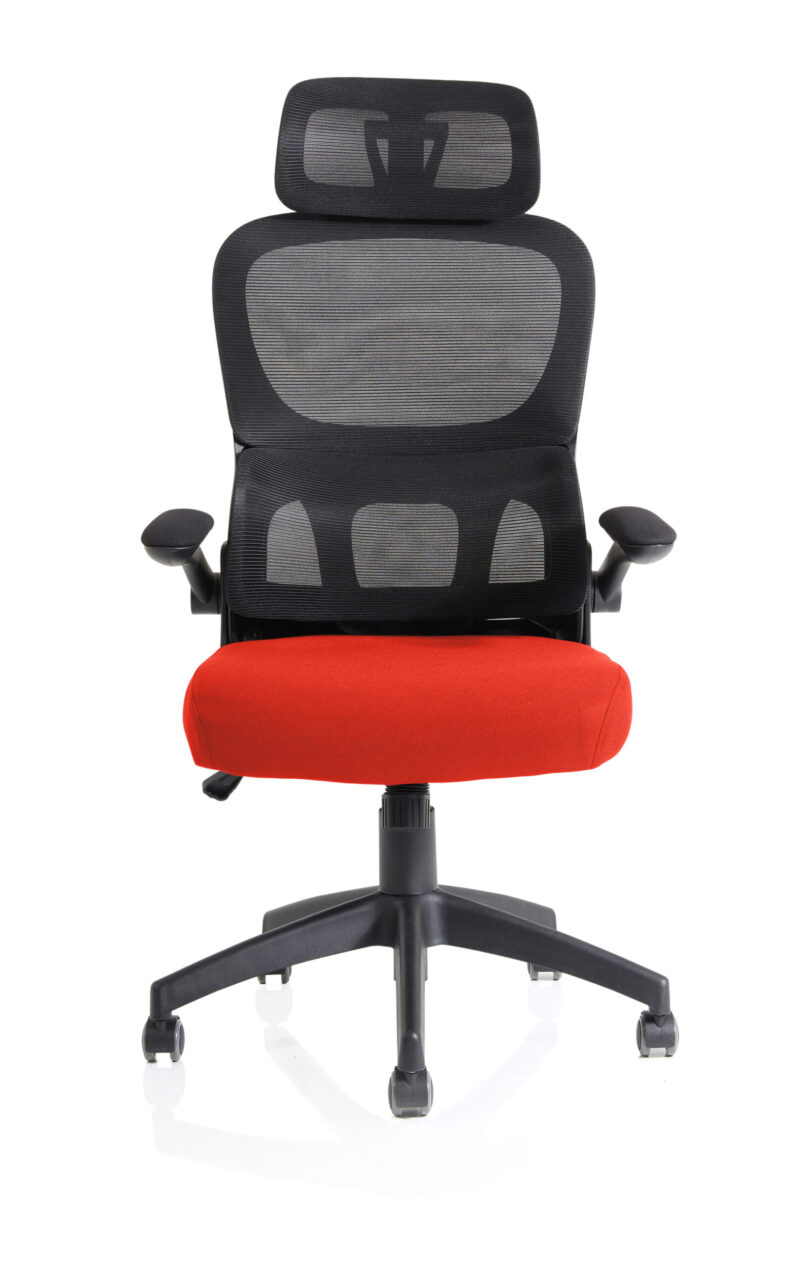 Bloom Task Operator Mesh Back Fabric Seat With Headrest - Image 34