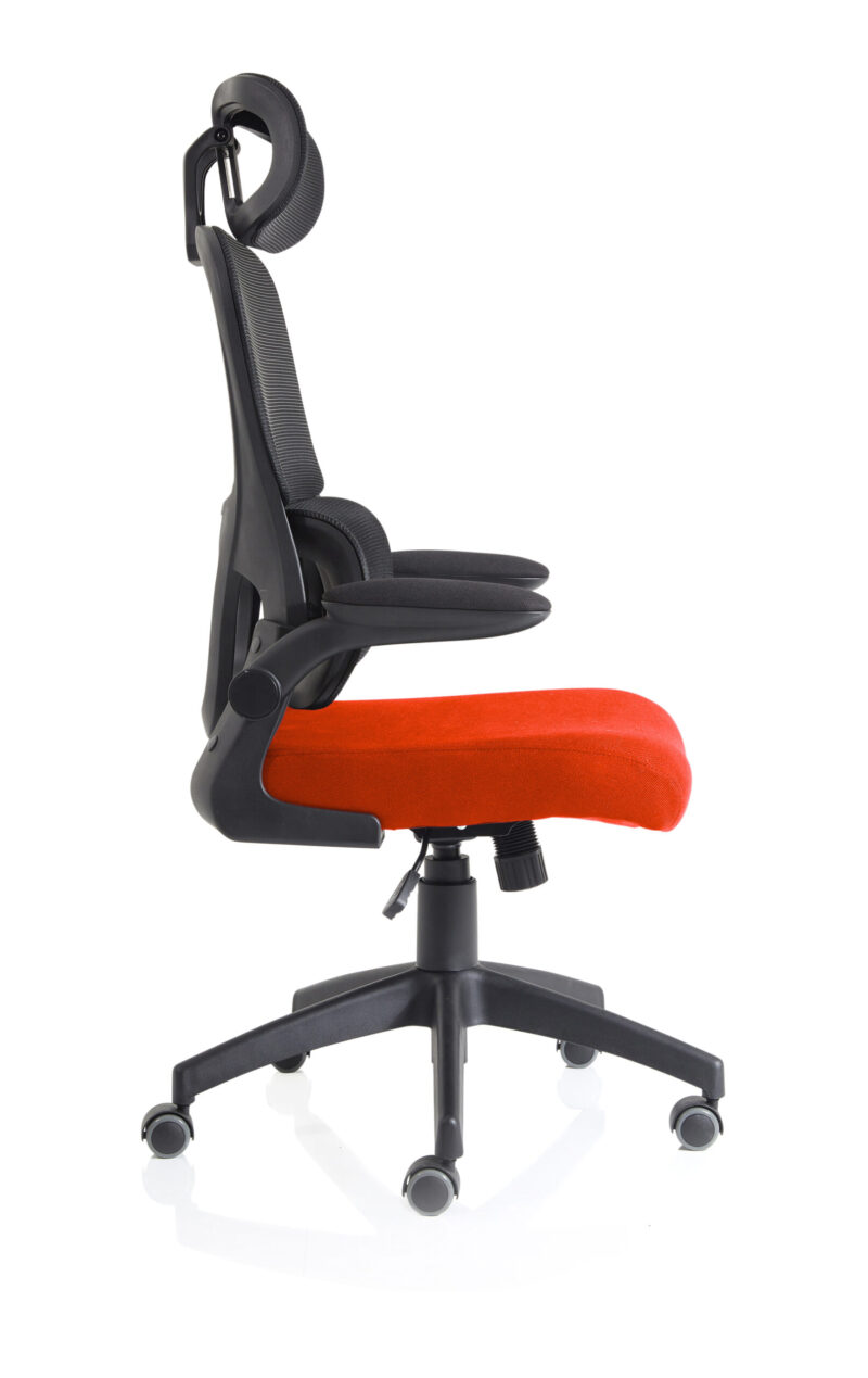 Bloom Task Operator Mesh Back Fabric Seat With Headrest - Image 40