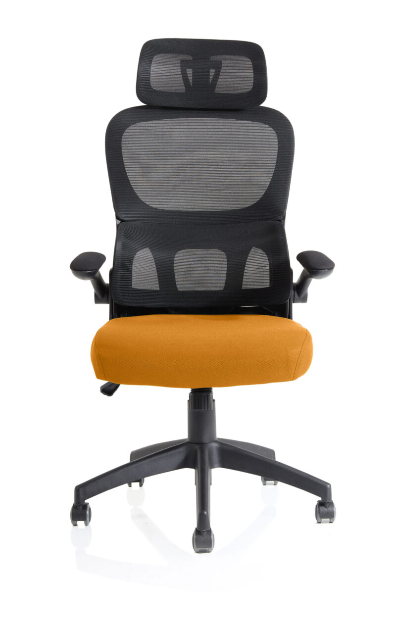 Bloom Task Operator Mesh Back Fabric Seat With Headrest - Image 42