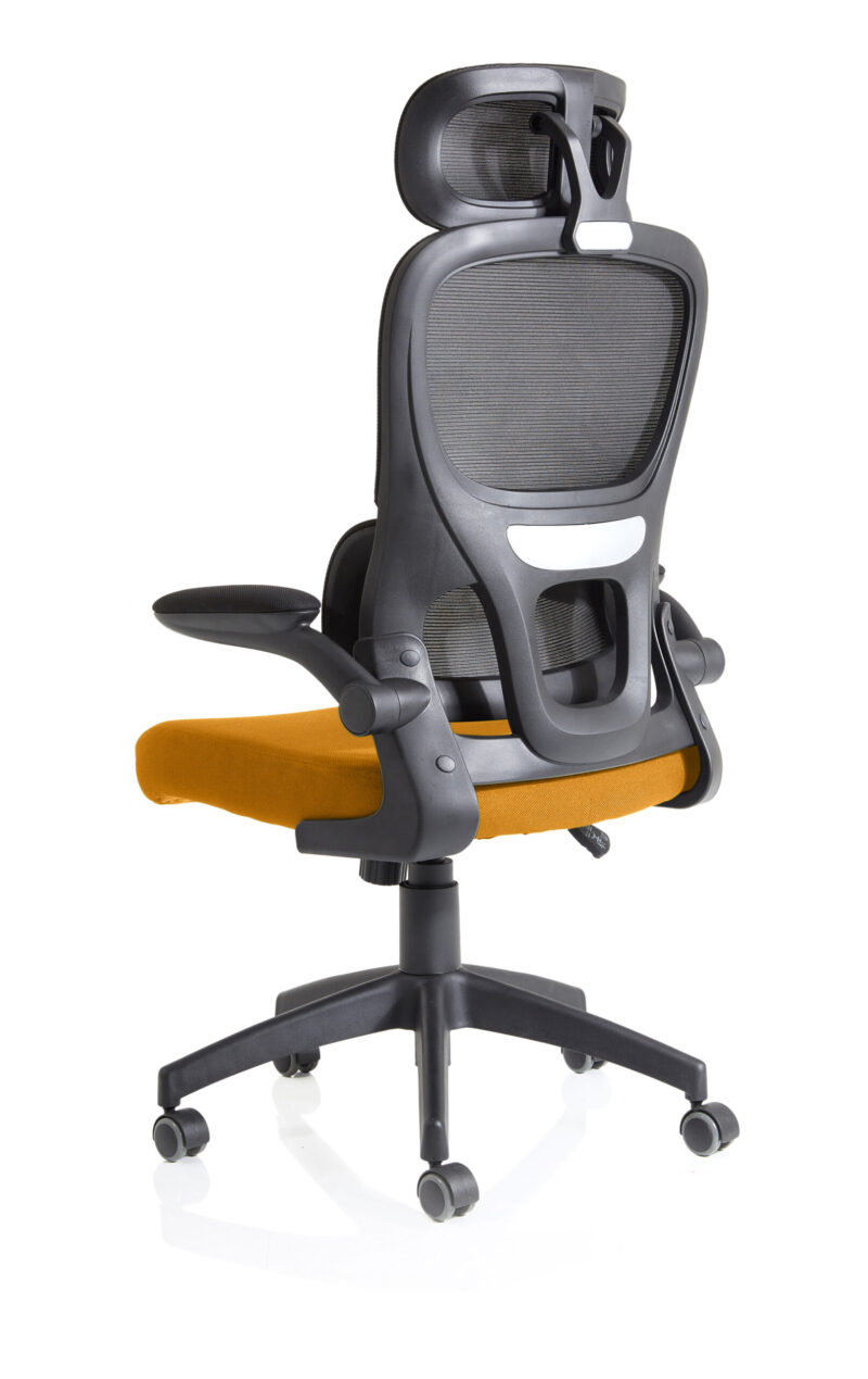 Bloom Task Operator Mesh Back Fabric Seat With Headrest - Image 45