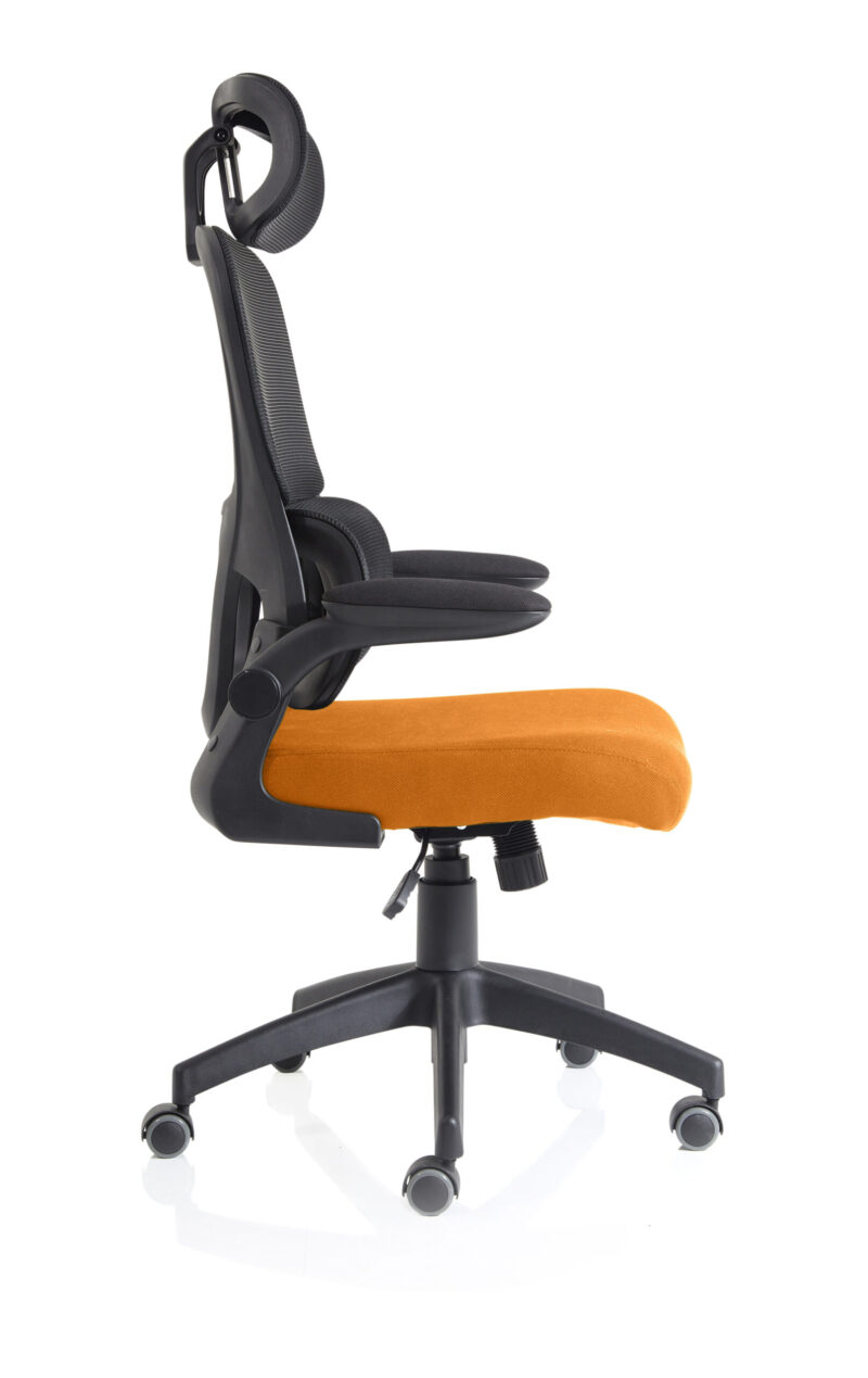 Bloom Task Operator Mesh Back Fabric Seat With Headrest - Image 48