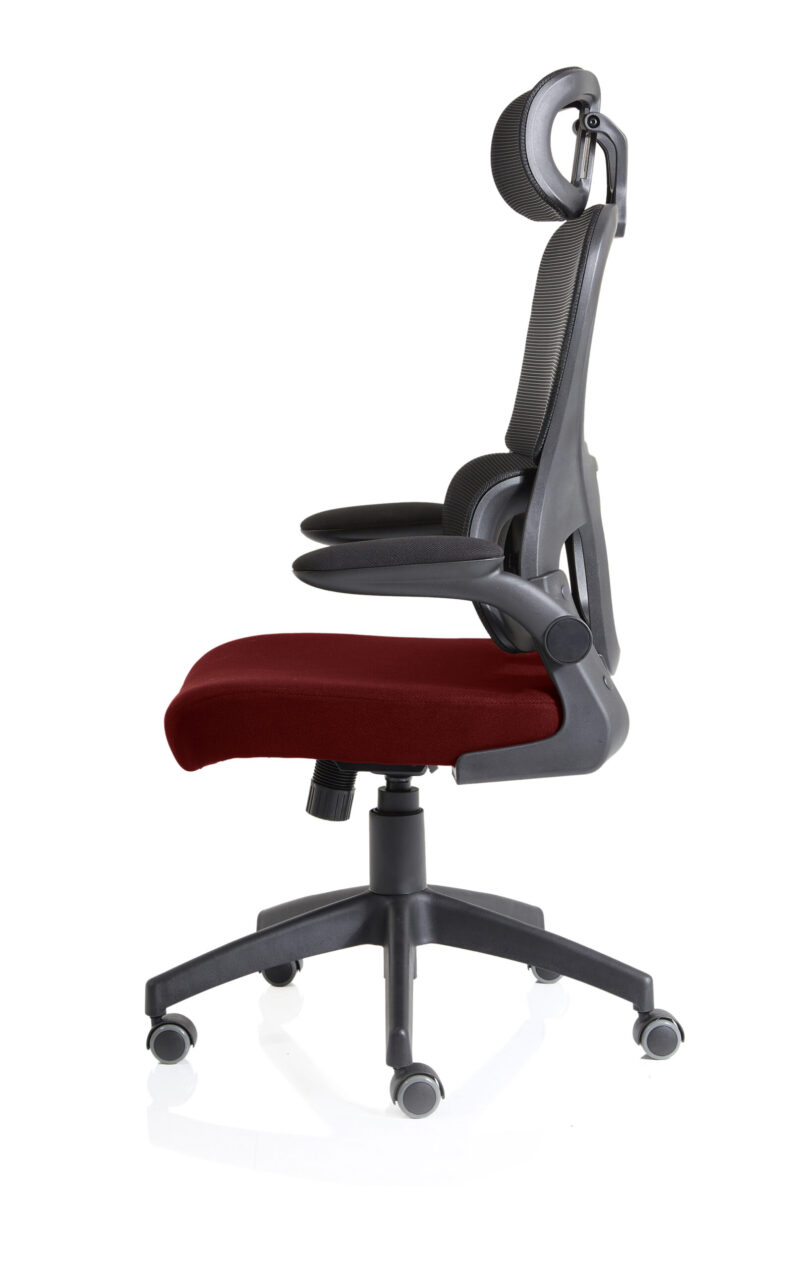 Bloom Task Operator Mesh Back Fabric Seat With Headrest - Image 52