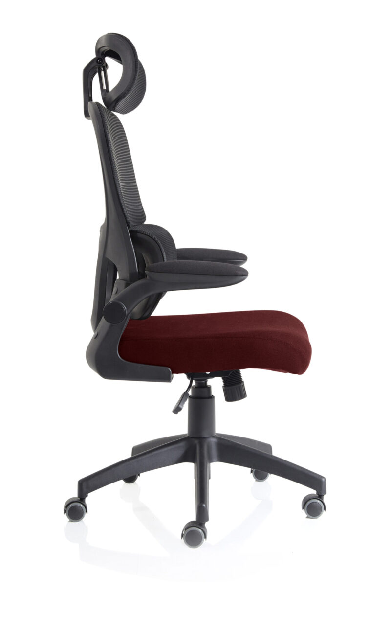 Bloom Task Operator Mesh Back Fabric Seat With Headrest - Image 56