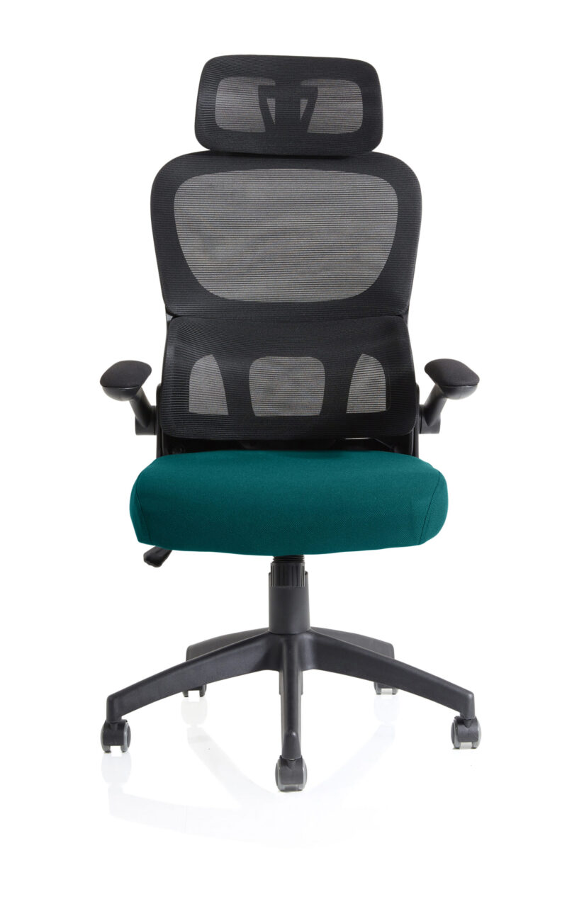 Bloom Task Operator Mesh Back Fabric Seat With Headrest - Image 58