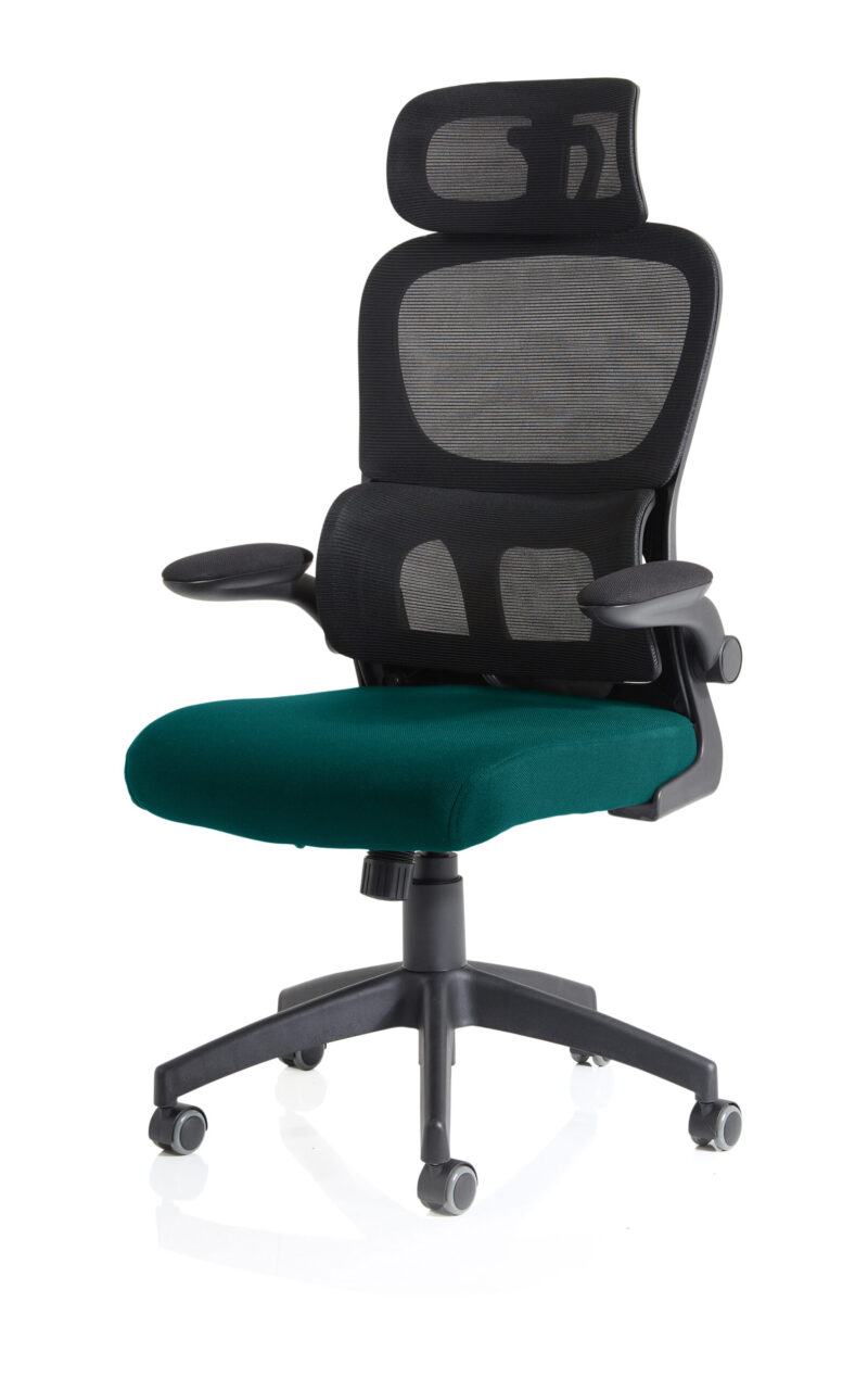 Bloom Task Operator Mesh Back Fabric Seat With Headrest - Image 59