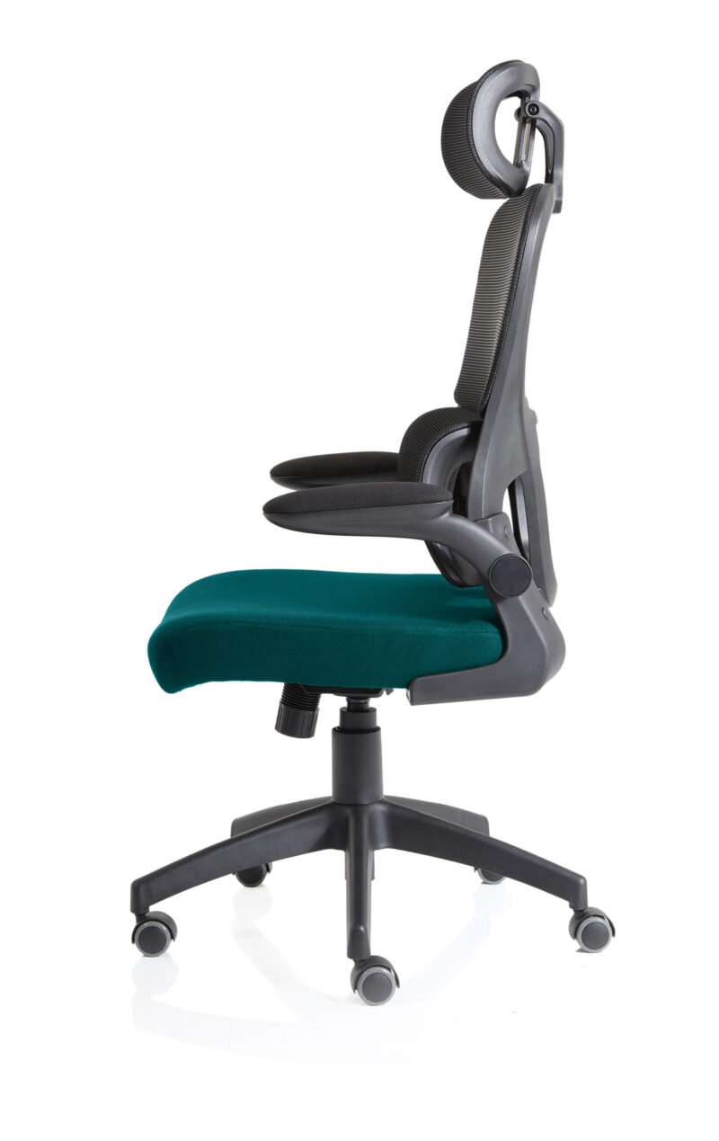 Bloom Task Operator Mesh Back Fabric Seat With Headrest - Image 60