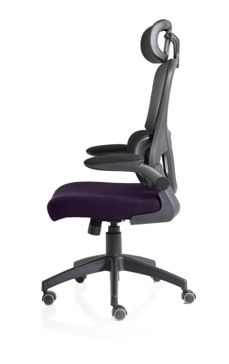Bloom Task Operator Mesh Back Fabric Seat With Headrest - Image 68