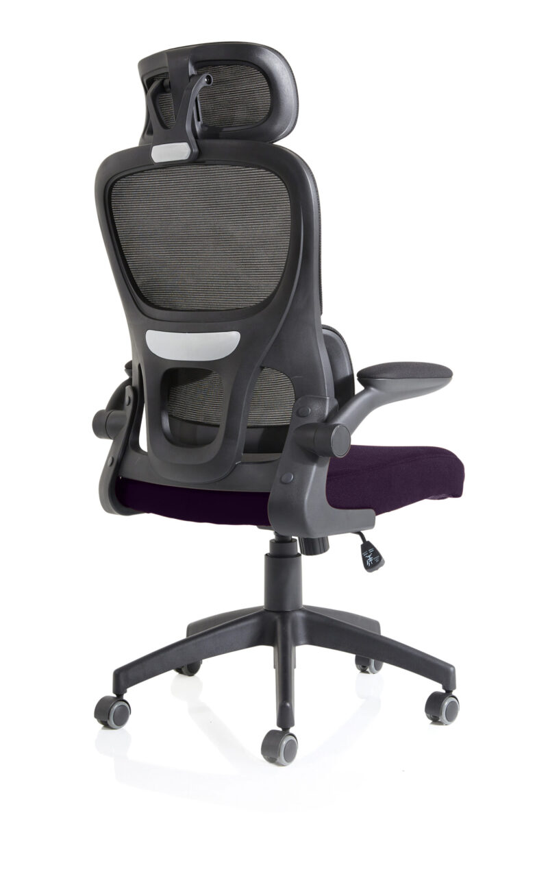 Bloom Task Operator Mesh Back Fabric Seat With Headrest - Image 71