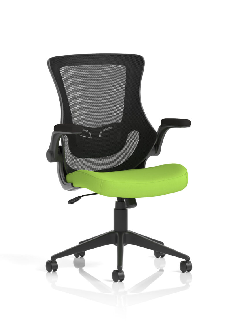GalaxyX Black Mesh Back Chair - Image 2