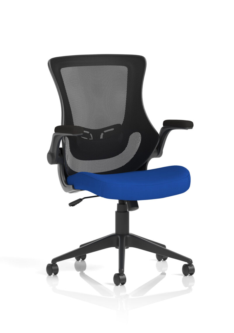 GalaxyX Black Mesh Back Chair - Image 3
