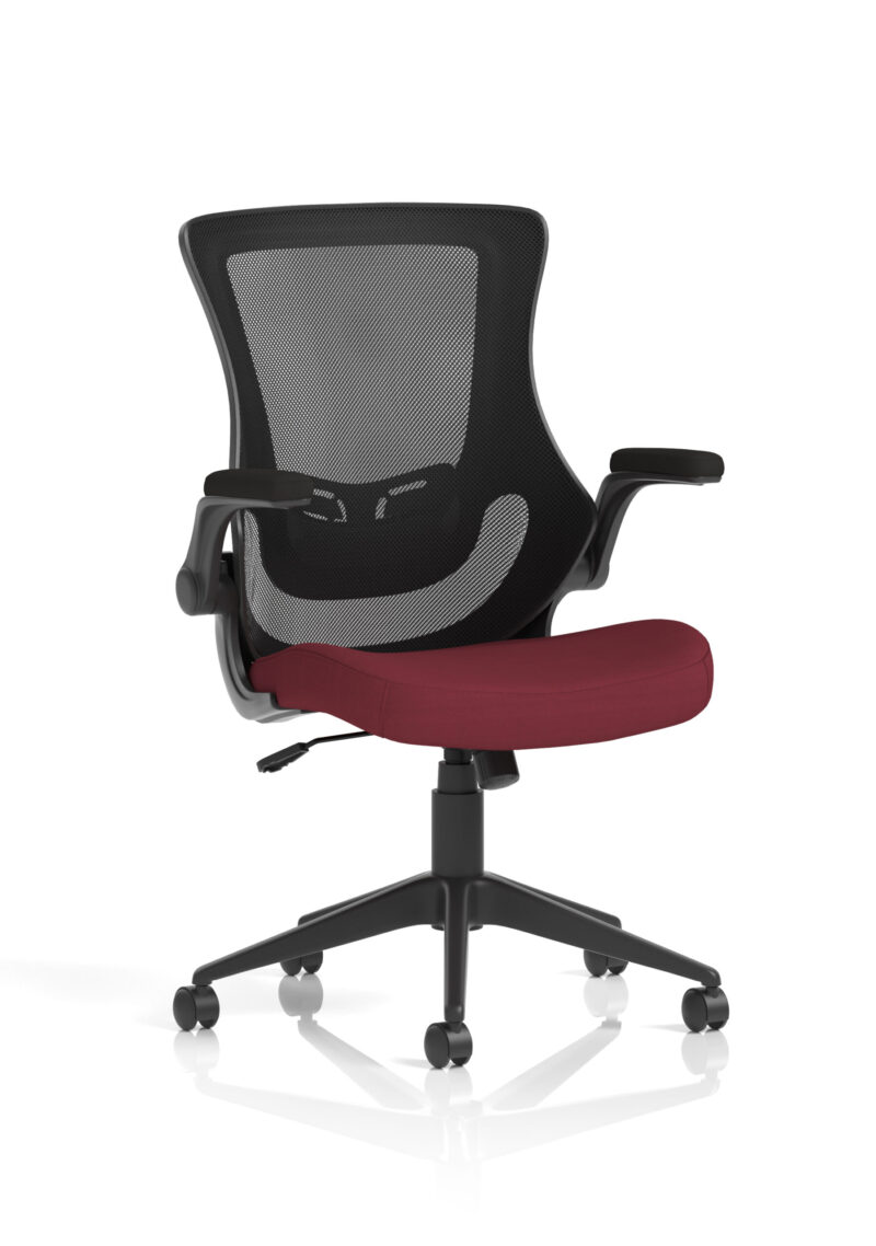 GalaxyX Black Mesh Back Chair - Image 6