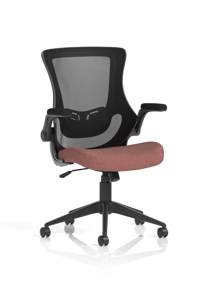 GalaxyX Black Mesh Back Chair - Image 9