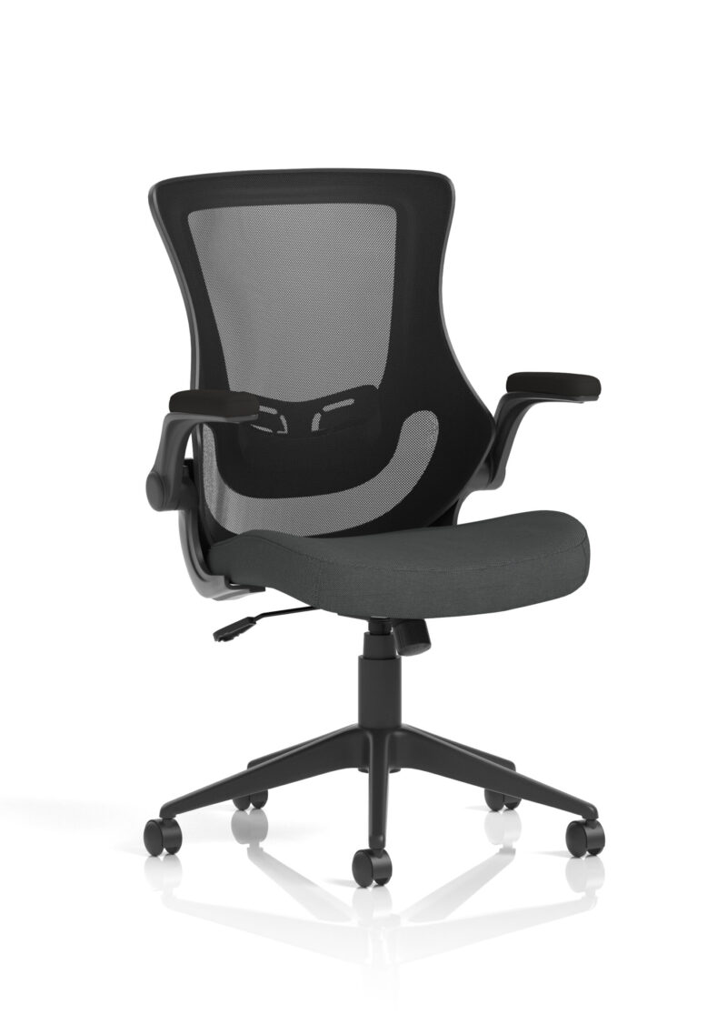 GalaxyX Black Mesh Back Chair - Image 16