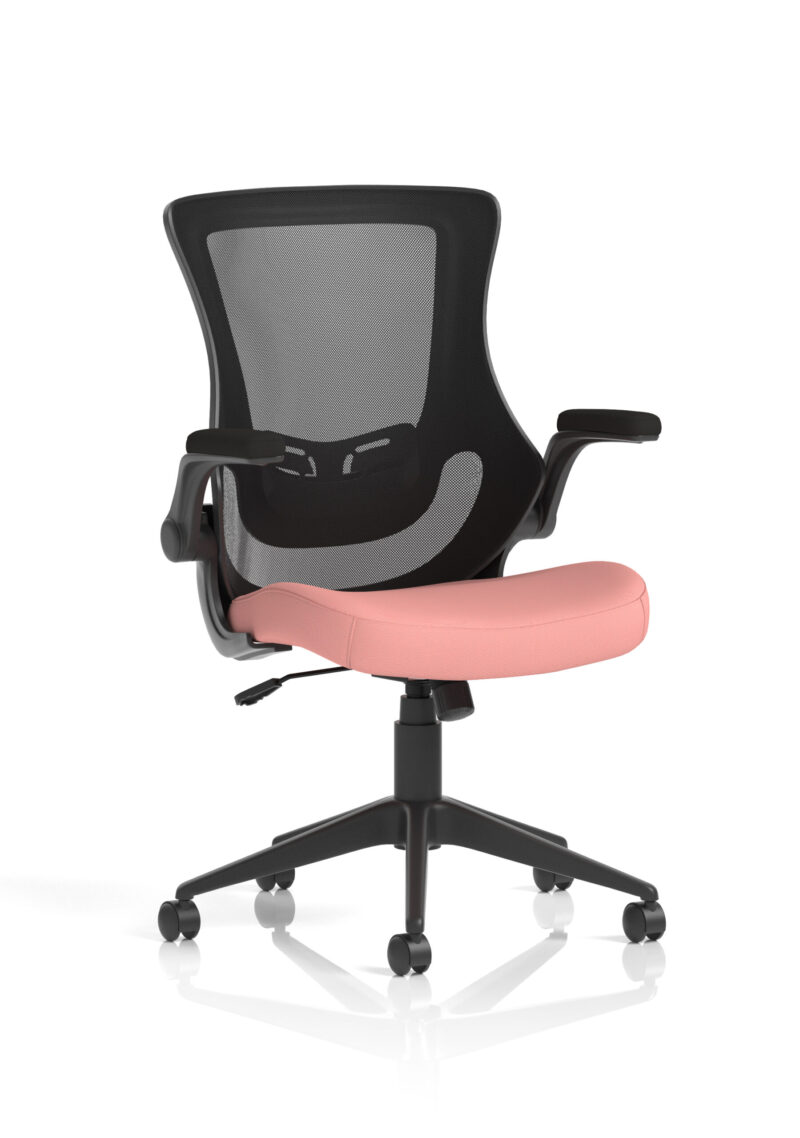 GalaxyX Black Mesh Back Chair - Image 19