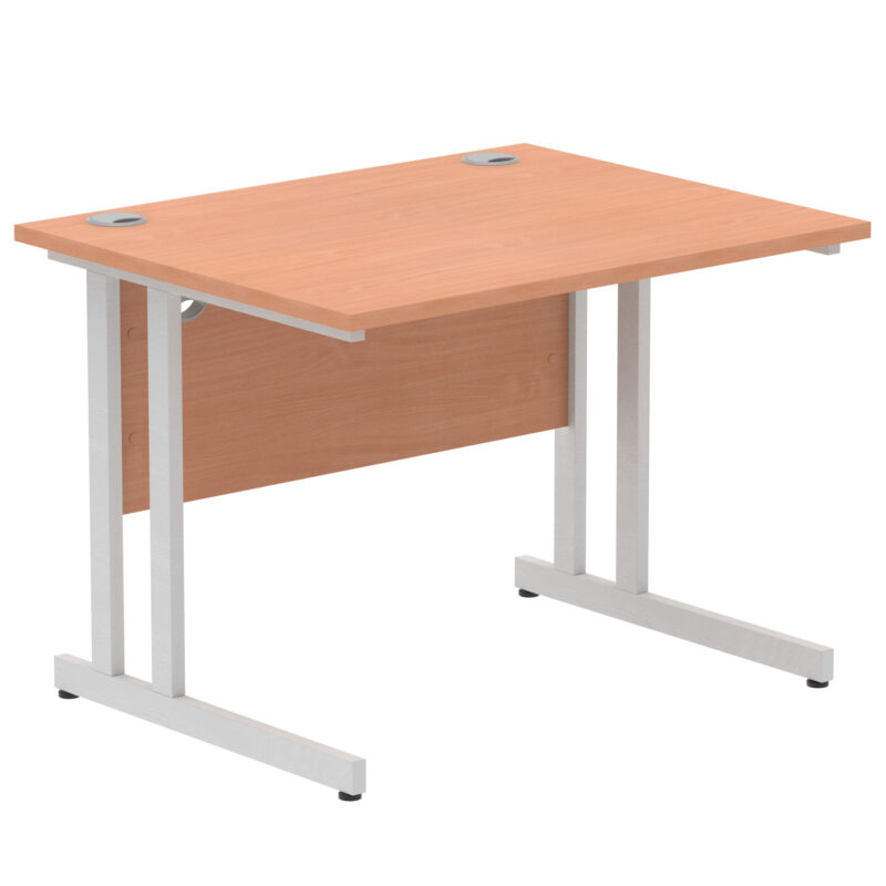 Surge 1000mm Straight Desk Cantilever Leg - Image 3