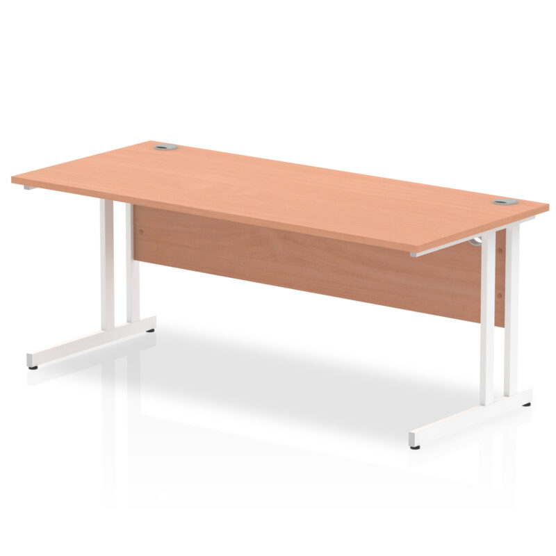Surge 1800mm Straight Desk Cantilever Leg - Image 9