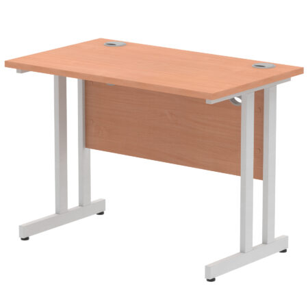 Surge 1000mm Slimline Desk Cantilever Leg