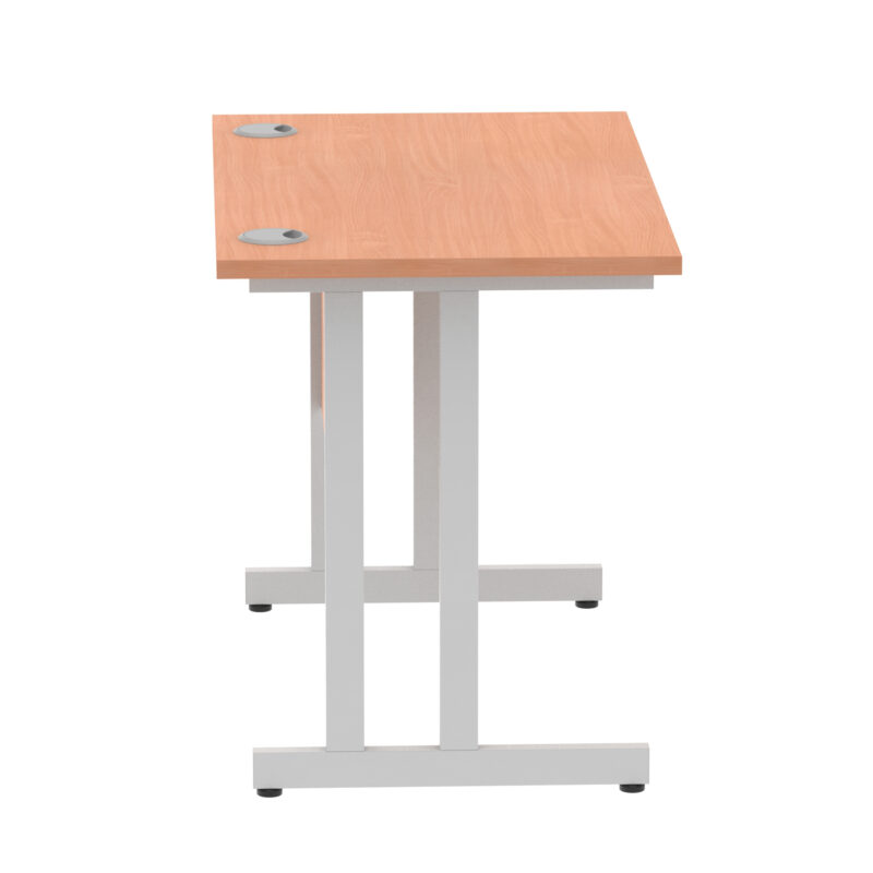 Surge 1000mm Slimline Desk Cantilever Leg - Image 4