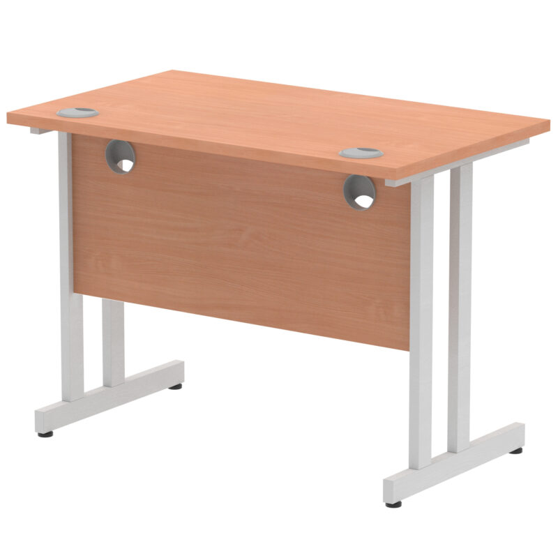 Surge 1000mm Slimline Desk Cantilever Leg - Image 5