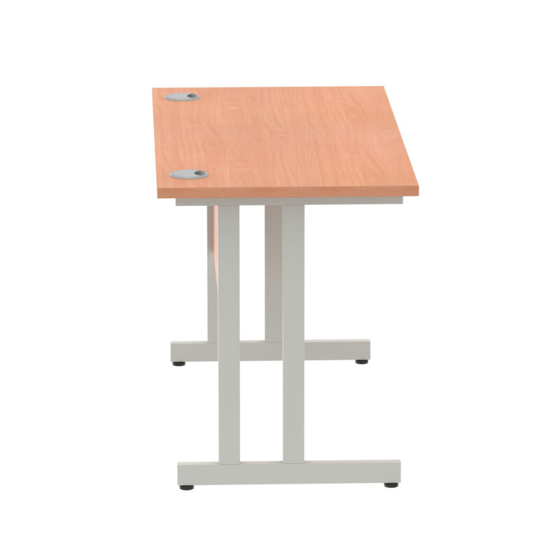Surge 1200mm Slimline Desk Cantilever Leg - Image 4