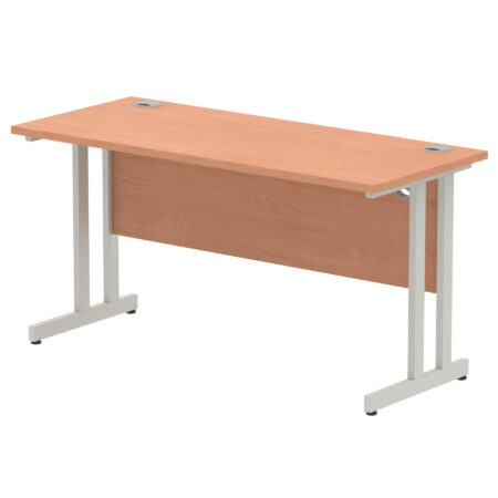 Surge 1400mm Slimline Desk Cantilever Leg