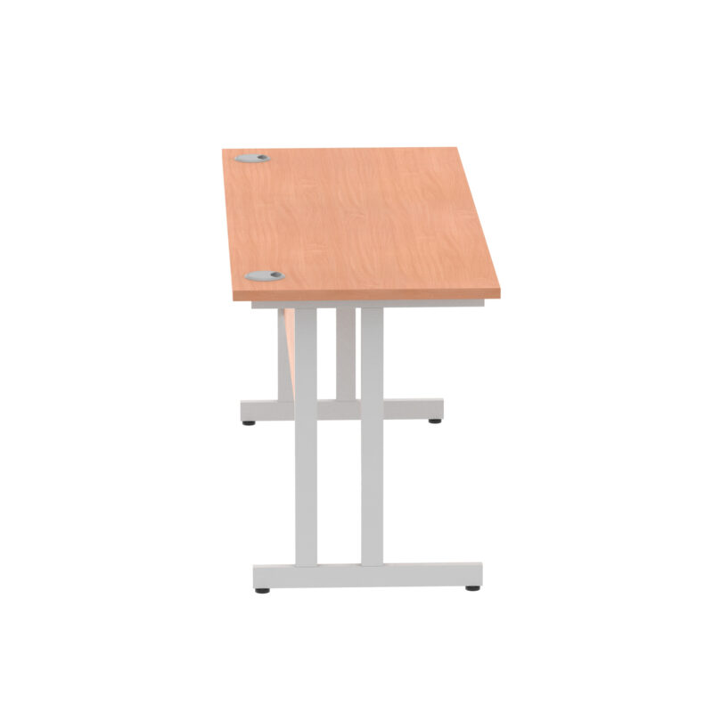 Surge 1600mm Slimline Desk Cantilever Leg - Image 4