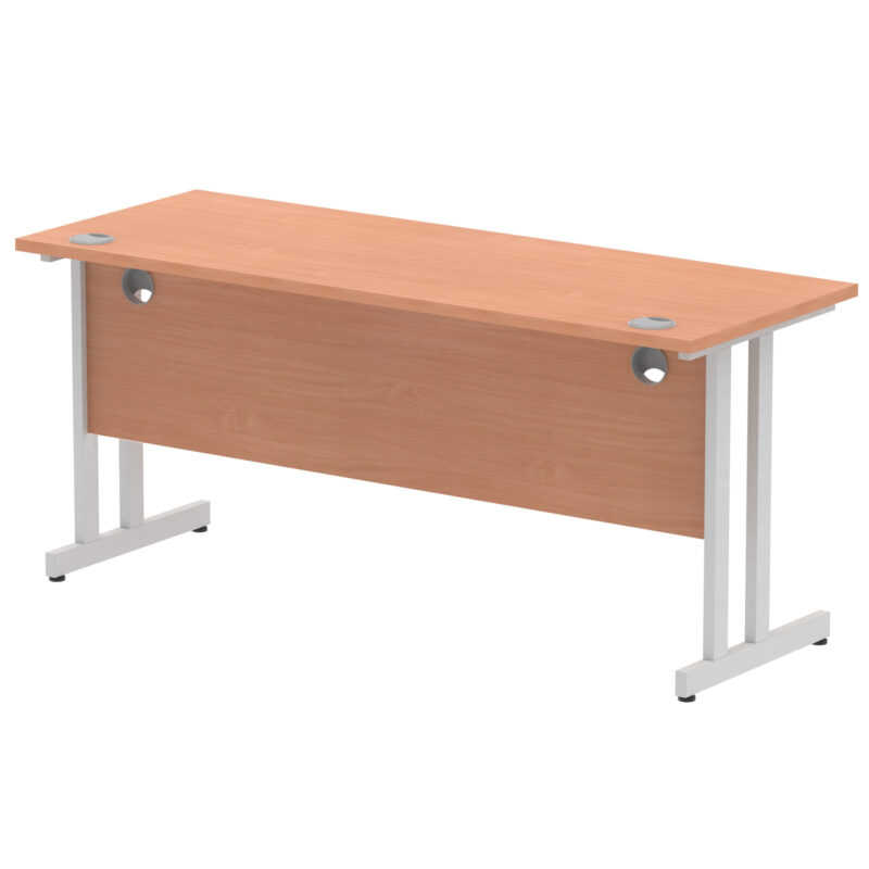 Surge 1600mm Slimline Desk Cantilever Leg - Image 5