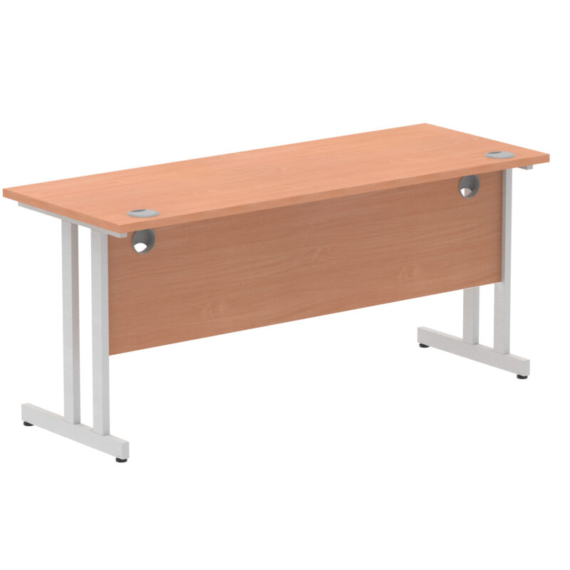 Surge 1600mm Slimline Desk Cantilever Leg - Image 7