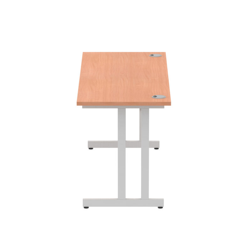 Surge 1600mm Slimline Desk Cantilever Leg - Image 8