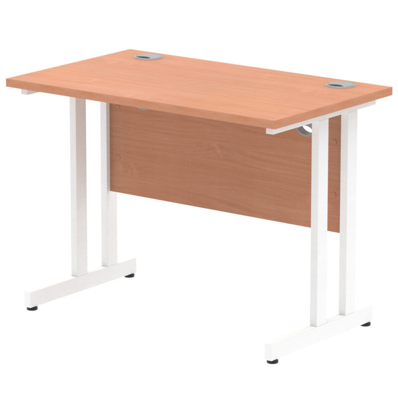 Surge 1000mm Slimline Desk Cantilever Leg - Image 9