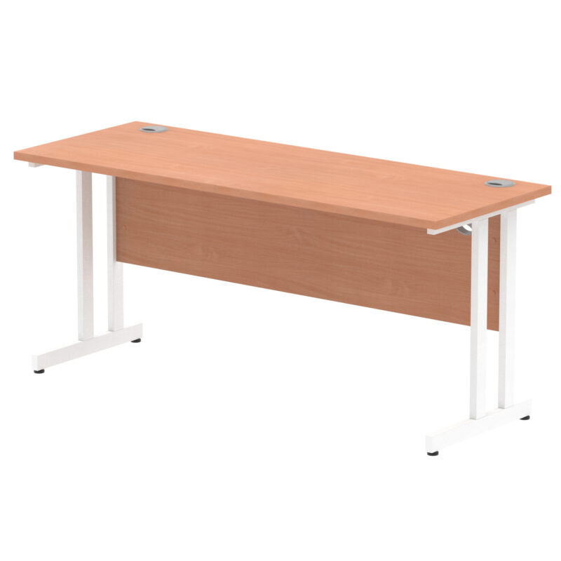 Surge 1600mm Slimline Desk Cantilever Leg - Image 9
