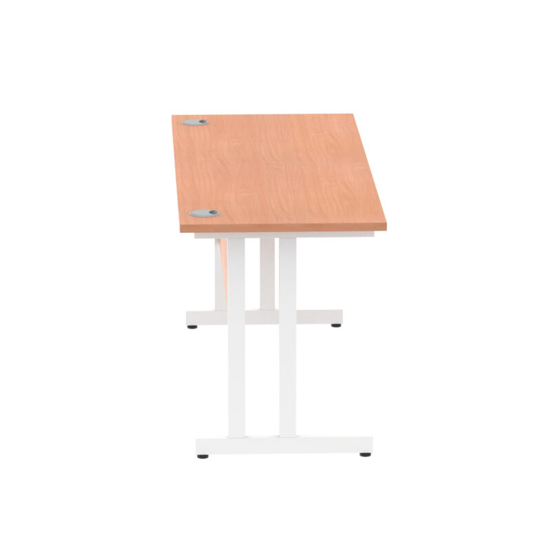 Surge 1600mm Slimline Desk Cantilever Leg - Image 12
