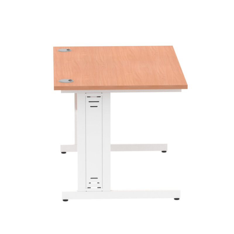 Surge 1200mm Straight Desk Cable Managed Leg - Image 12