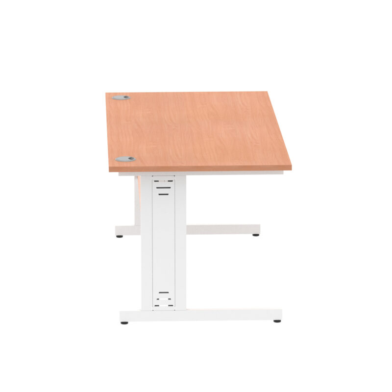 Surge 1600mm Straight Desk Cable Managed Leg - Image 12