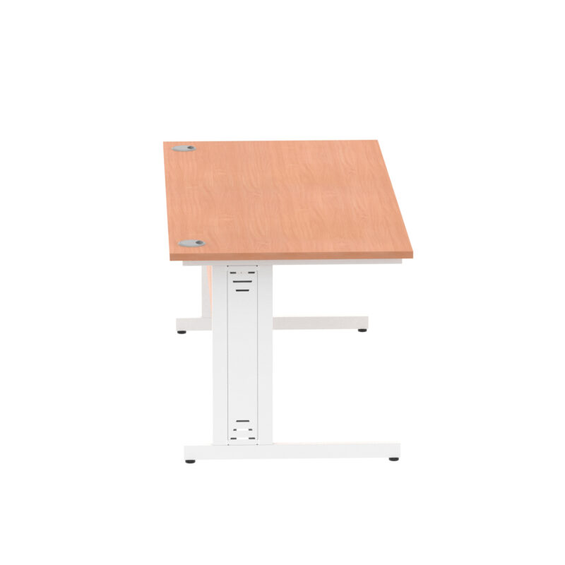 Surge 1800mm Straight Desk Cable Managed Leg - Image 12