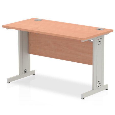 Surge 1200mm Slimline Desk Cable Managed Leg