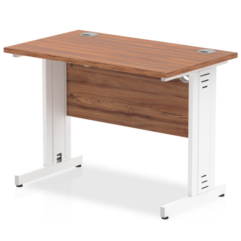 Surge 1000mm Slimline Desk Cable Managed Leg - Image 10