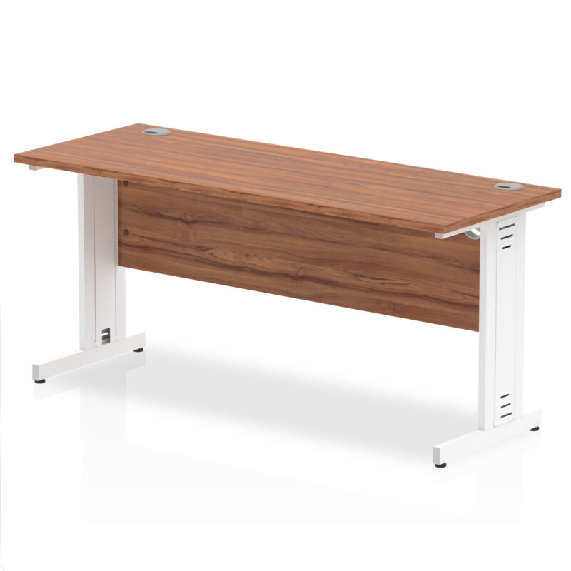 Surge 1600mm Slimline Desk Cable Managed Leg - Image 10