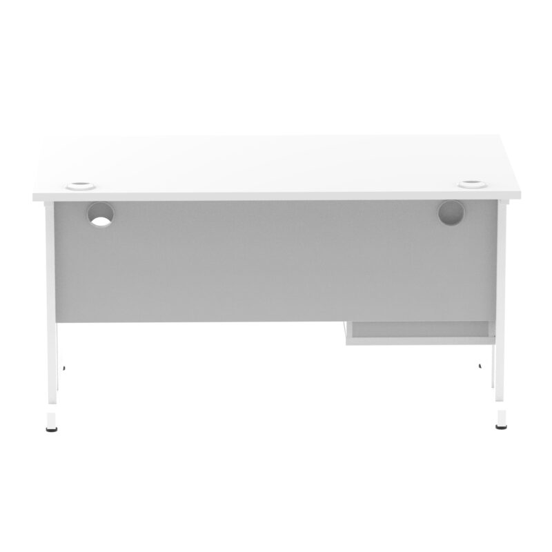Surge 1400mm Cantilever Straight Desk With Single Fixed Pedestal - Image 55