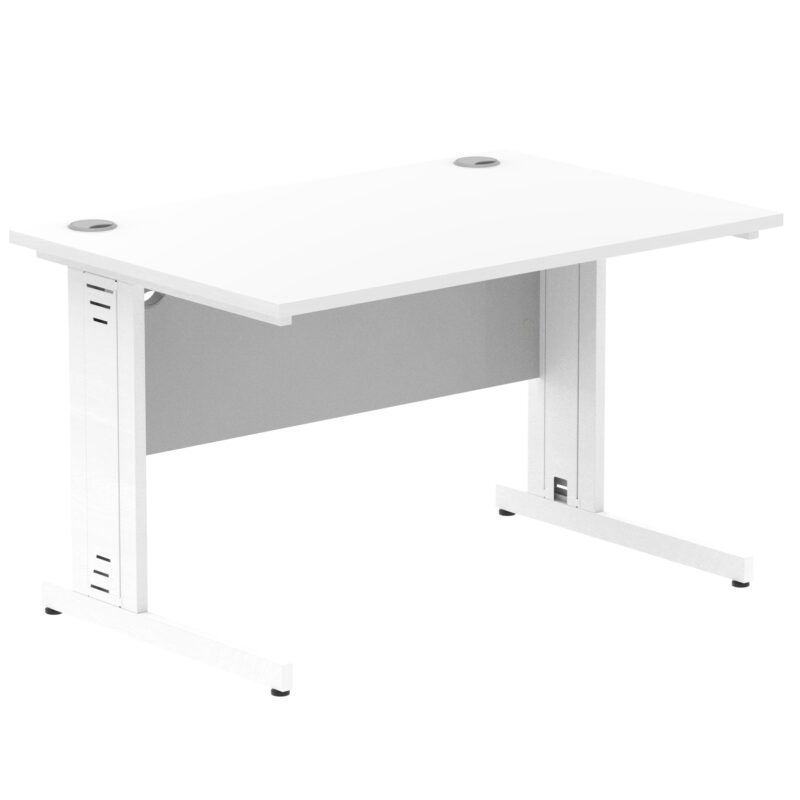 Surge 1200mm Straight Desk Cable Managed Leg - Image 91