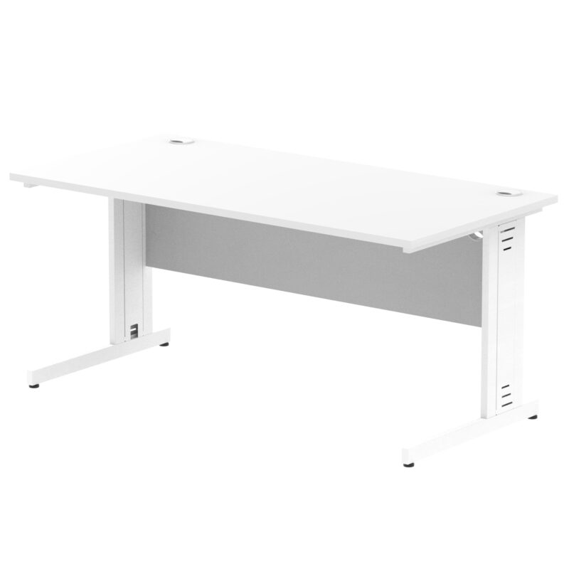 Surge 1600mm Straight Desk Cable Managed Leg - Image 89