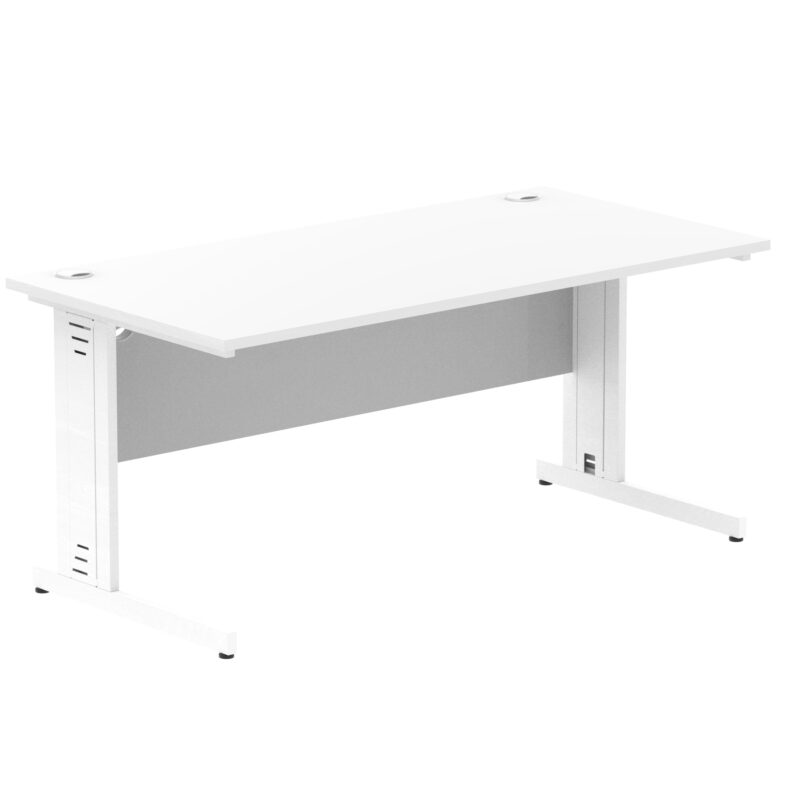 Surge 1600mm Straight Desk Cable Managed Leg - Image 91