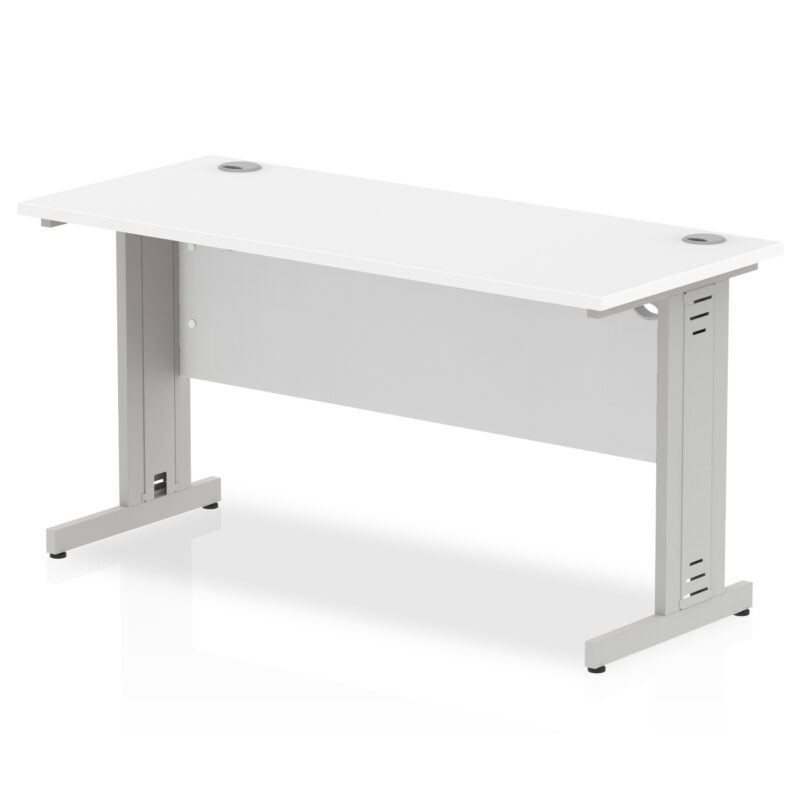Surge 1400mm Slimline Desk Cable Managed Leg - Image 11