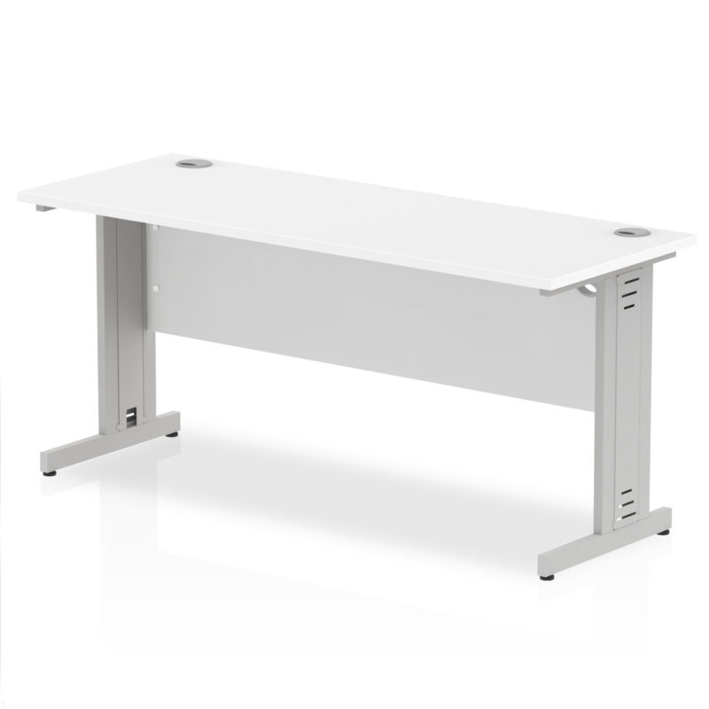 Surge 1600mm Slimline Desk Cable Managed Leg - Image 11