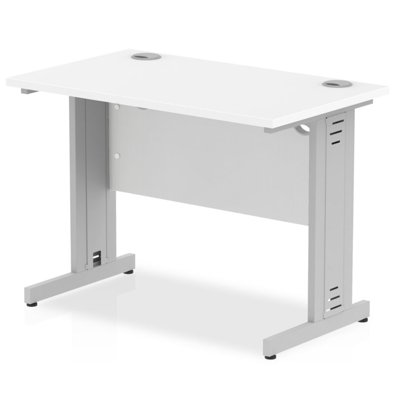 Surge 1000mm Slimline Desk Cable Managed Leg - Image 12