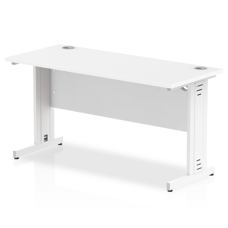 Surge 1400mm Slimline Desk Cable Managed Leg - Image 12
