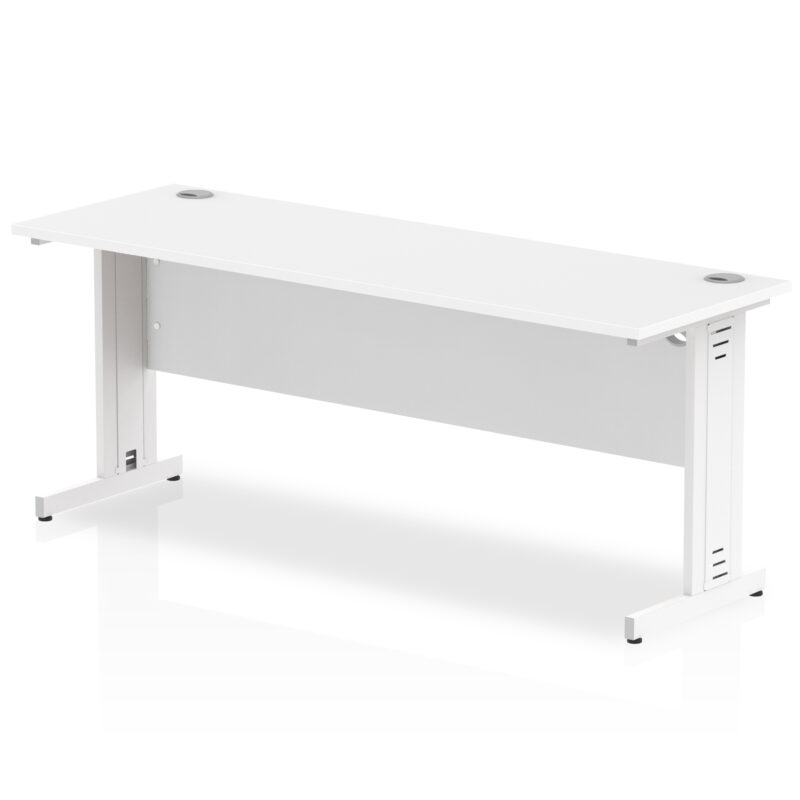 Surge 1800mm Slimline Desk Cable Managed Leg - Image 12